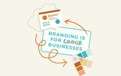 MYTH – BRANDING IS ONLY FOR LARGE BUSINESSES